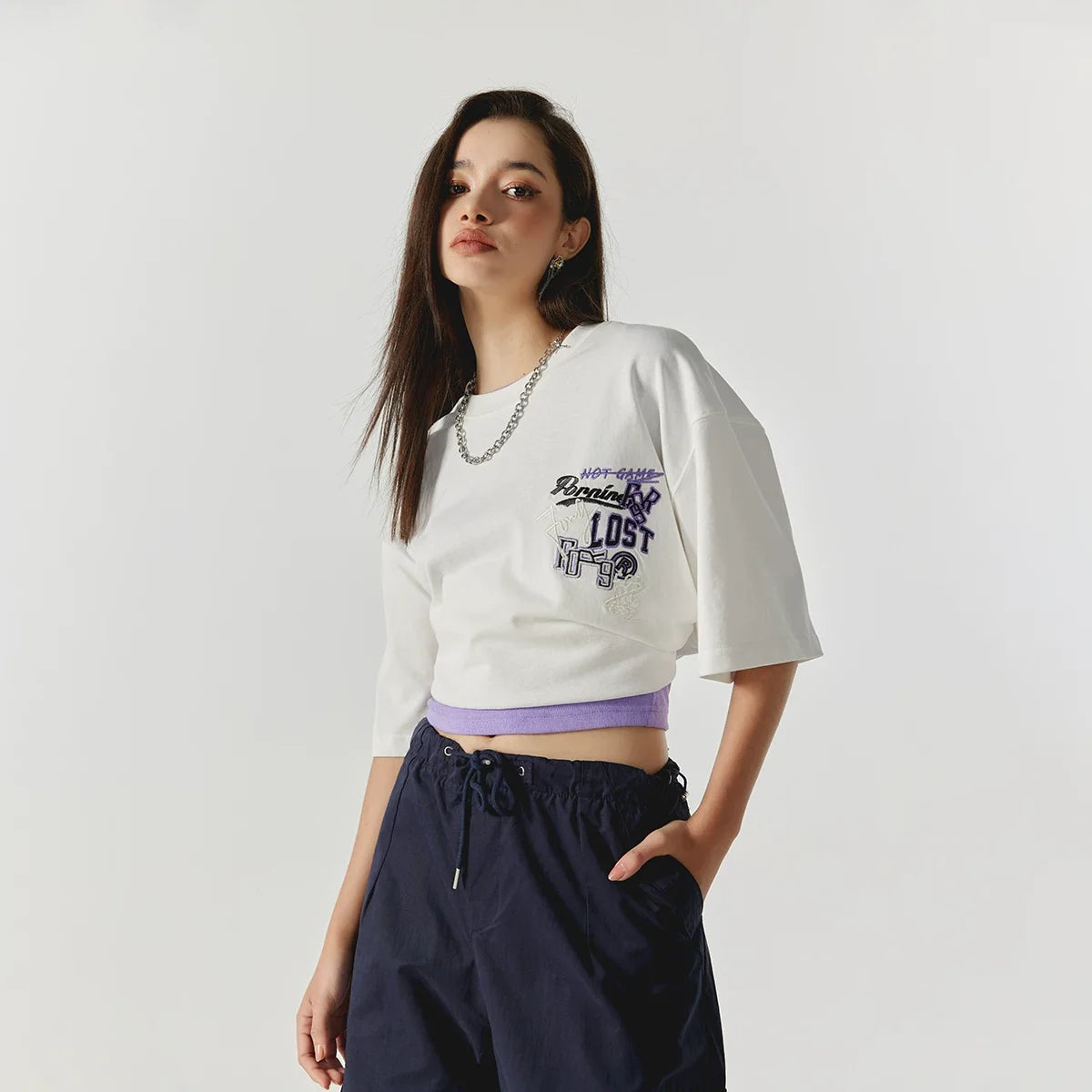 Kaerwx | Embroidered Short-Sleeve T-Shirt for Men and Women