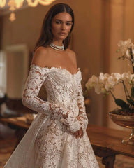 Kaerwx | Women’s Strapless Luxury Wedding Dress Retro Forest Style Bridal Gown
